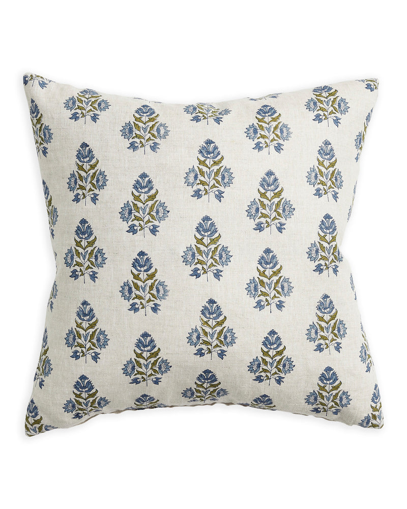 Ankara Moss Azure Pillowcase