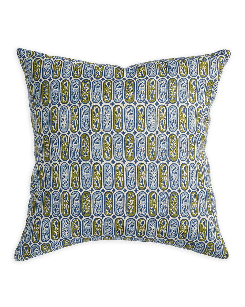 Carezza Moss Azure Pillowcase