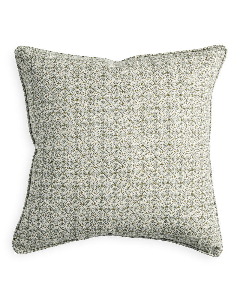 Girona Celadon Moss Pillowcase