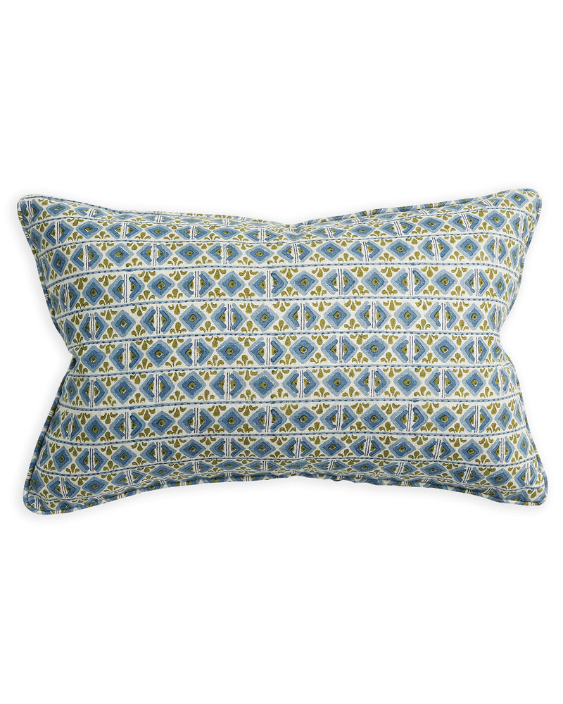 Ishtar Moss Azure Pillowcase