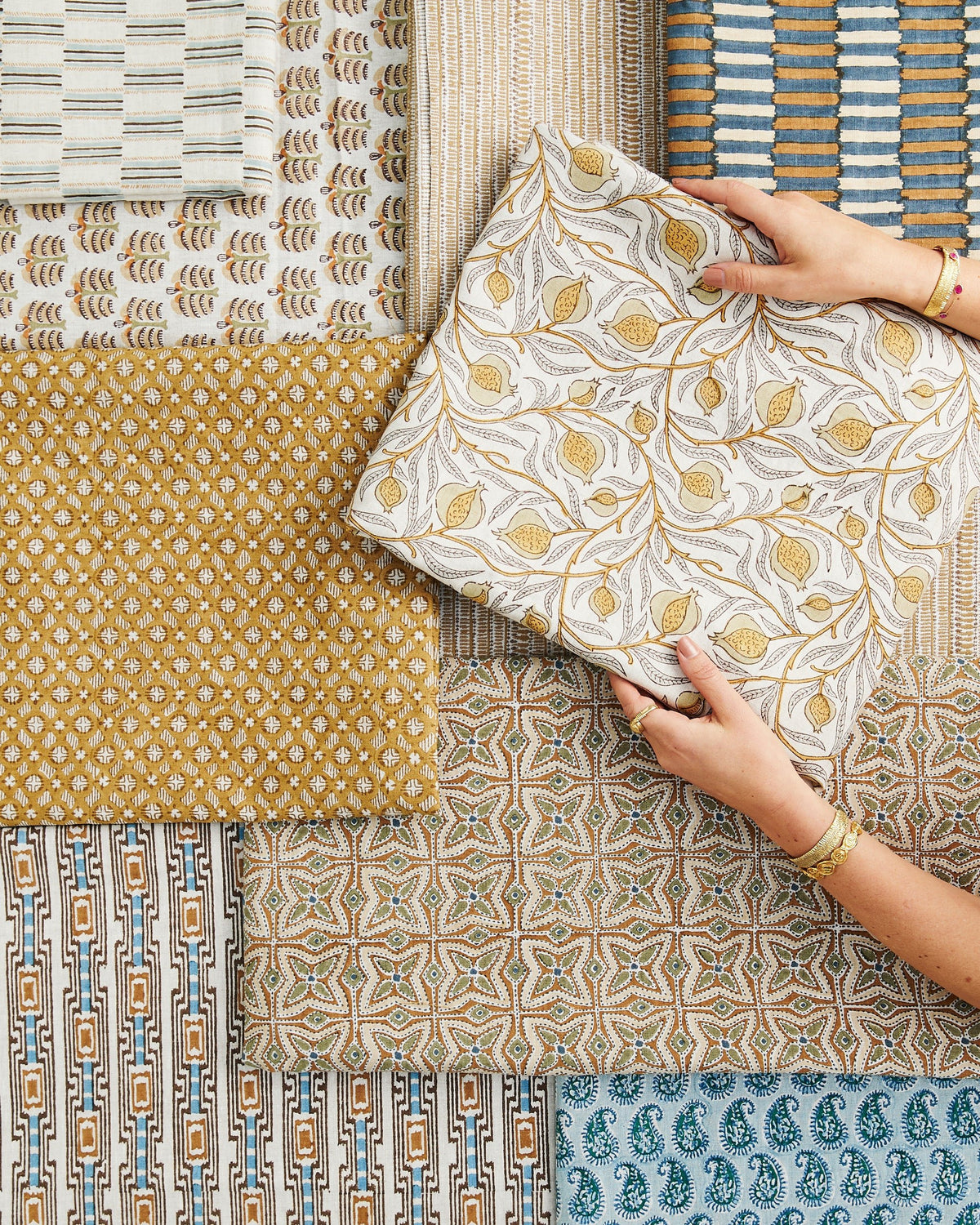 Shijo Saffron linen