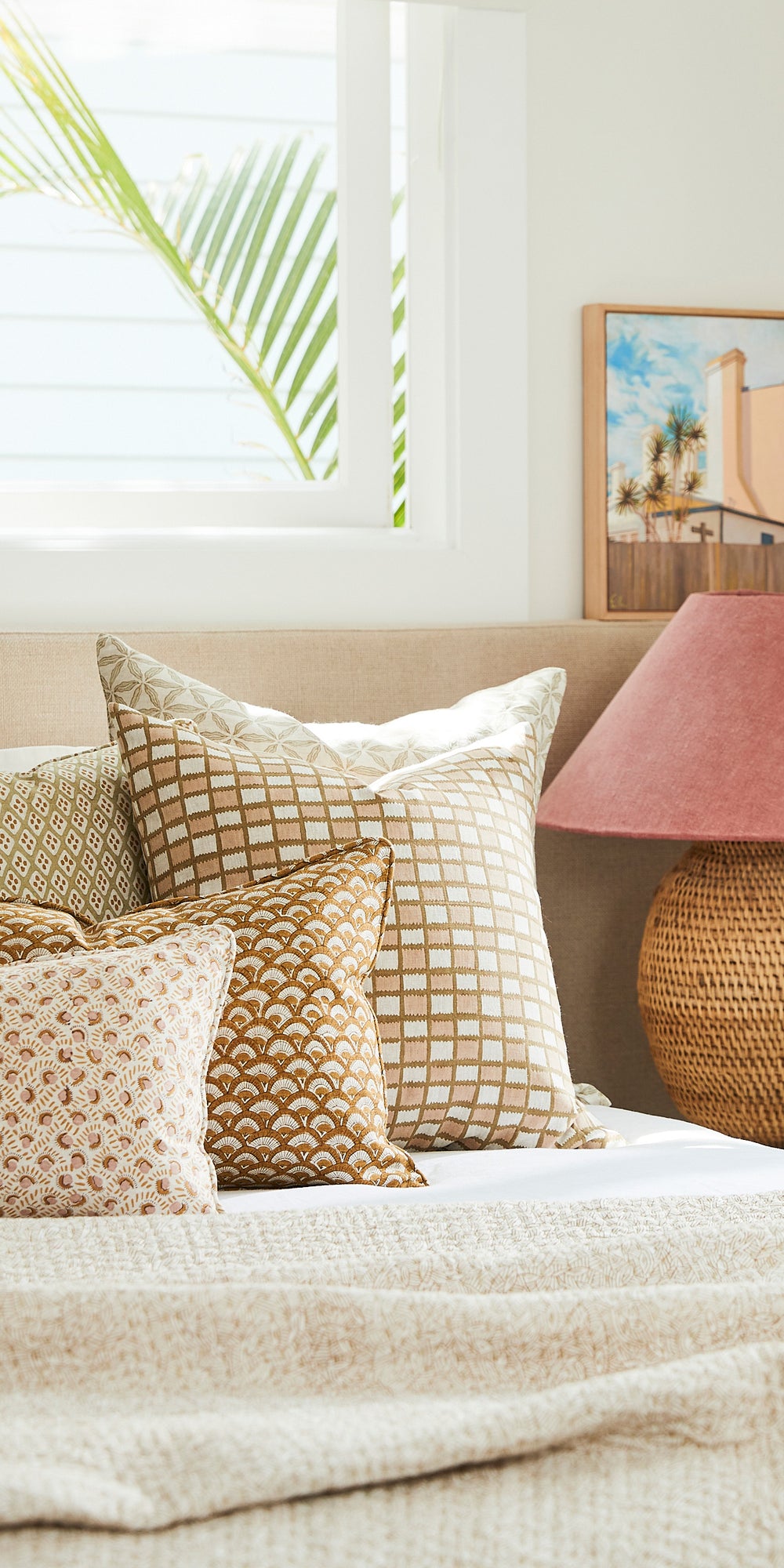 Osaka Elm Pillowcase in - Cushions - Walter G Australia