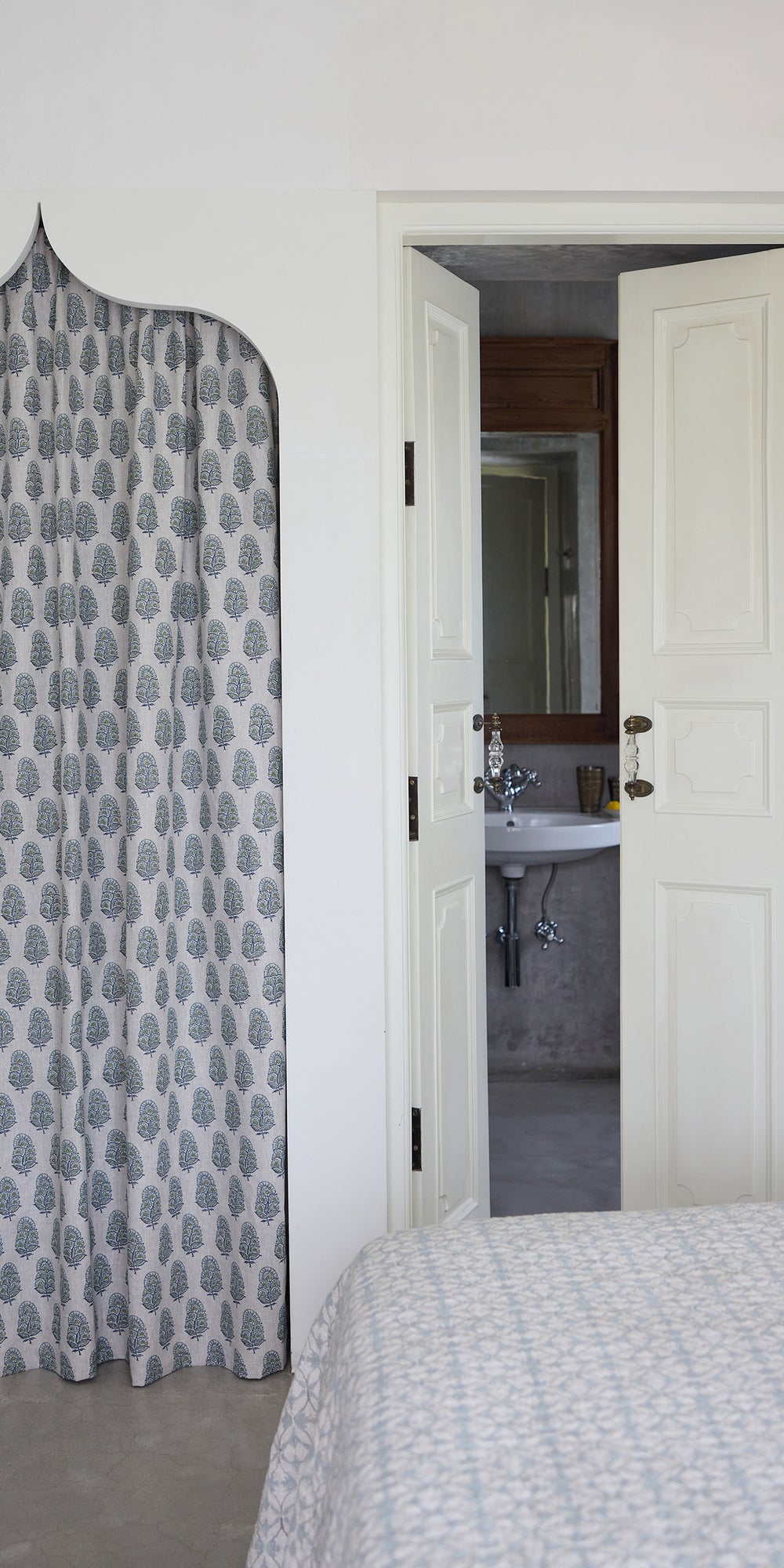 Zardosi Celadon linen in - Fabric - Walter G Australia