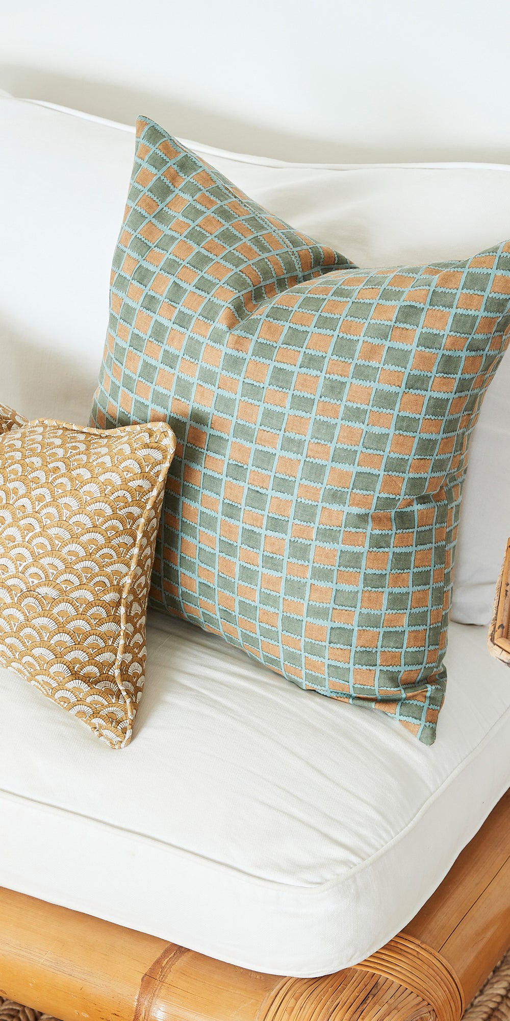 Rinella Saffron Pillowcase in - Cushions - Walter G Australia