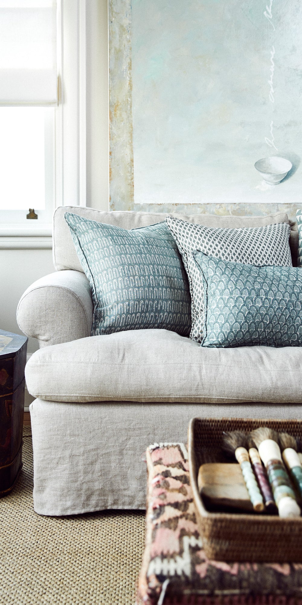 Scopello Celadon Pillowcase