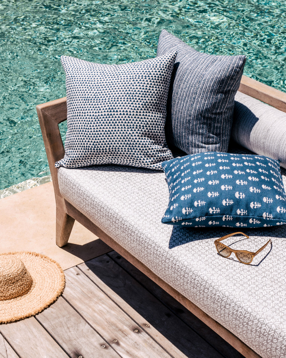 Huts Atlantic Outdoor Pillow