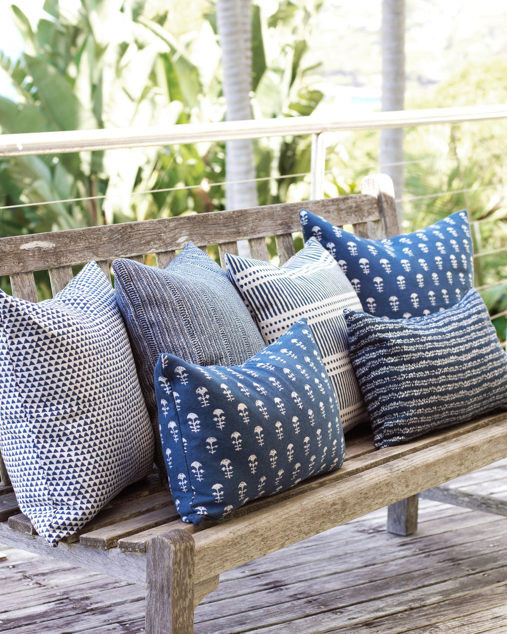 Dash Dot Atlantic Outdoor Pillowcase