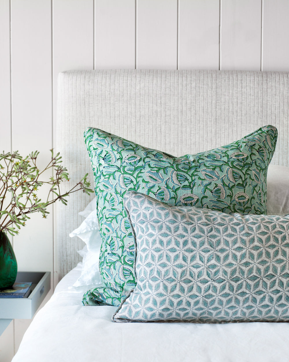 Hanami Light Blue Rectangle Pillowcase