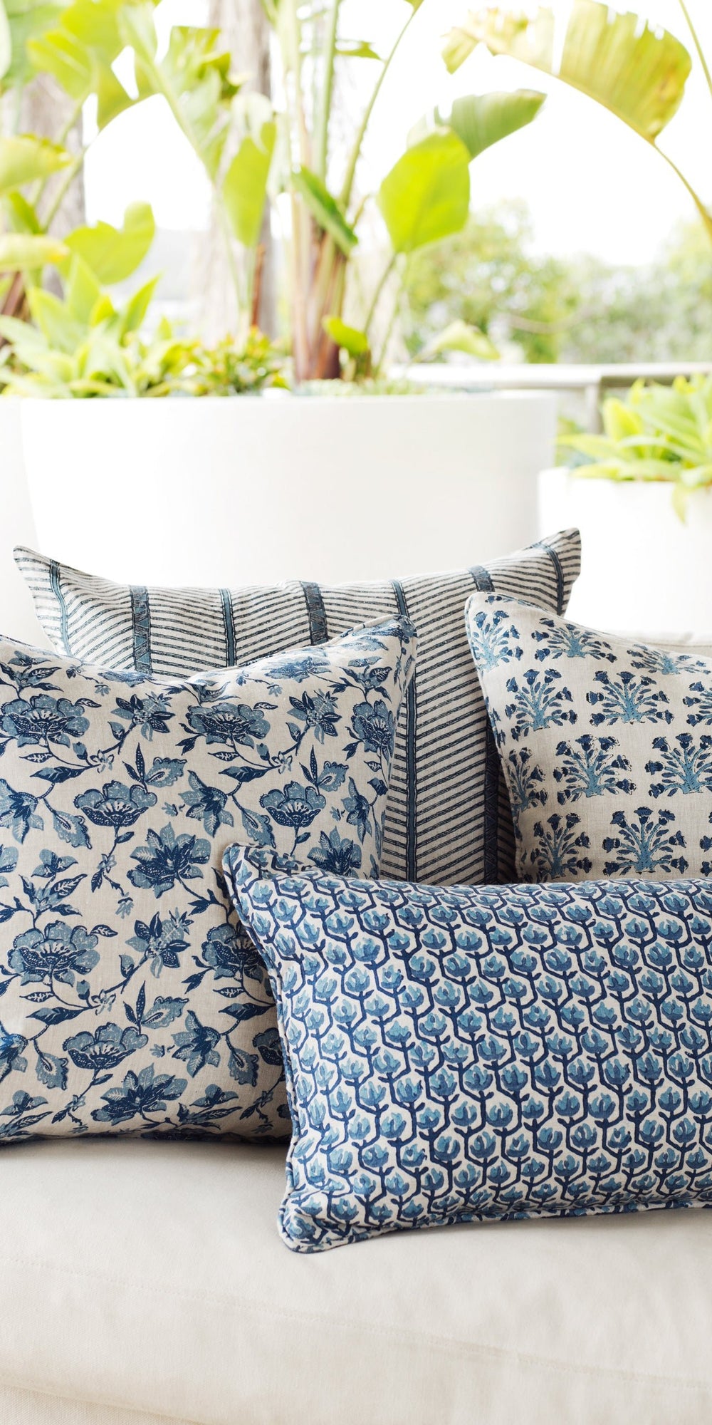 Hermosa Riviera Pillowcase in - Cushions - Walter G Australia