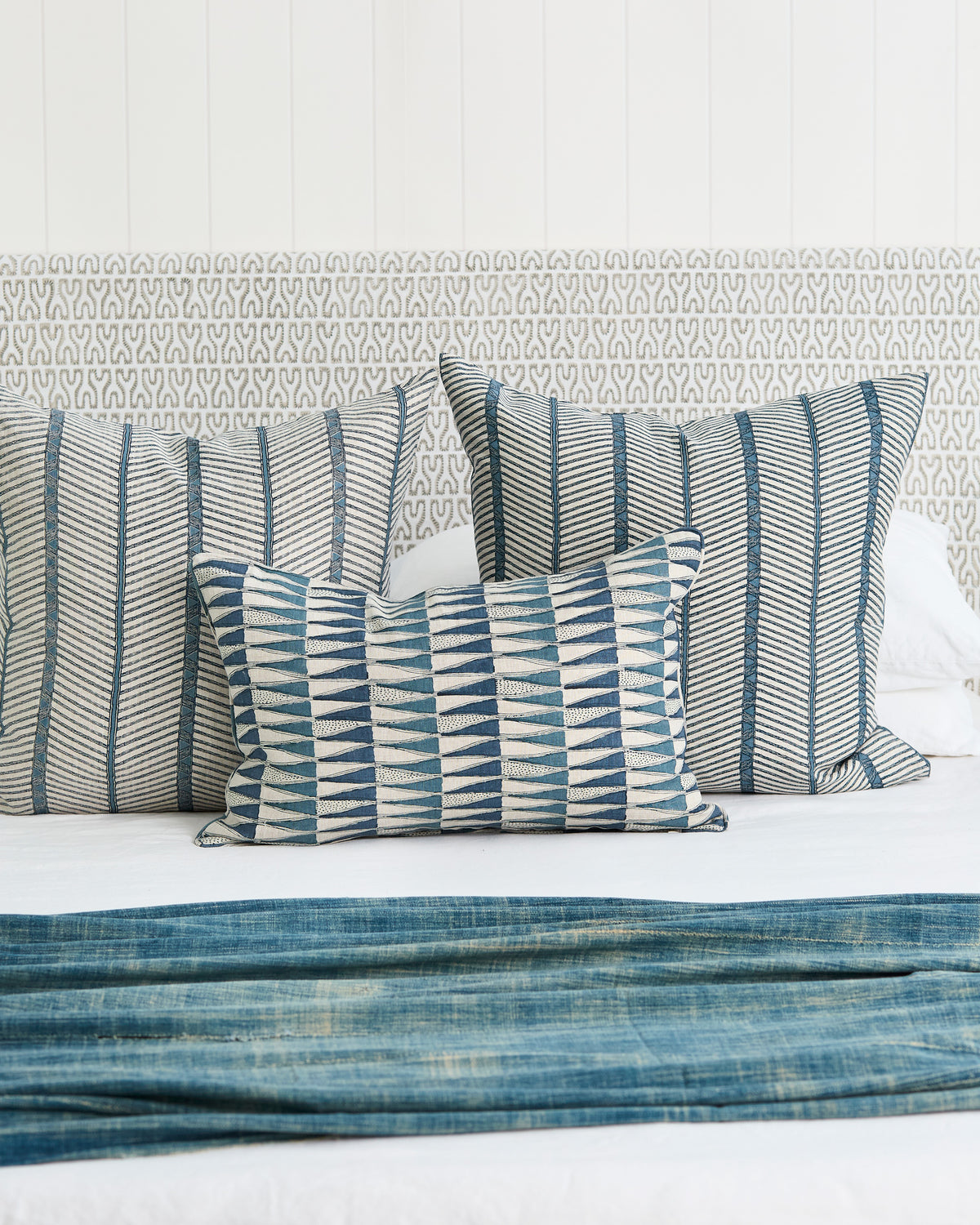 Tangier Denim Pillowcase
