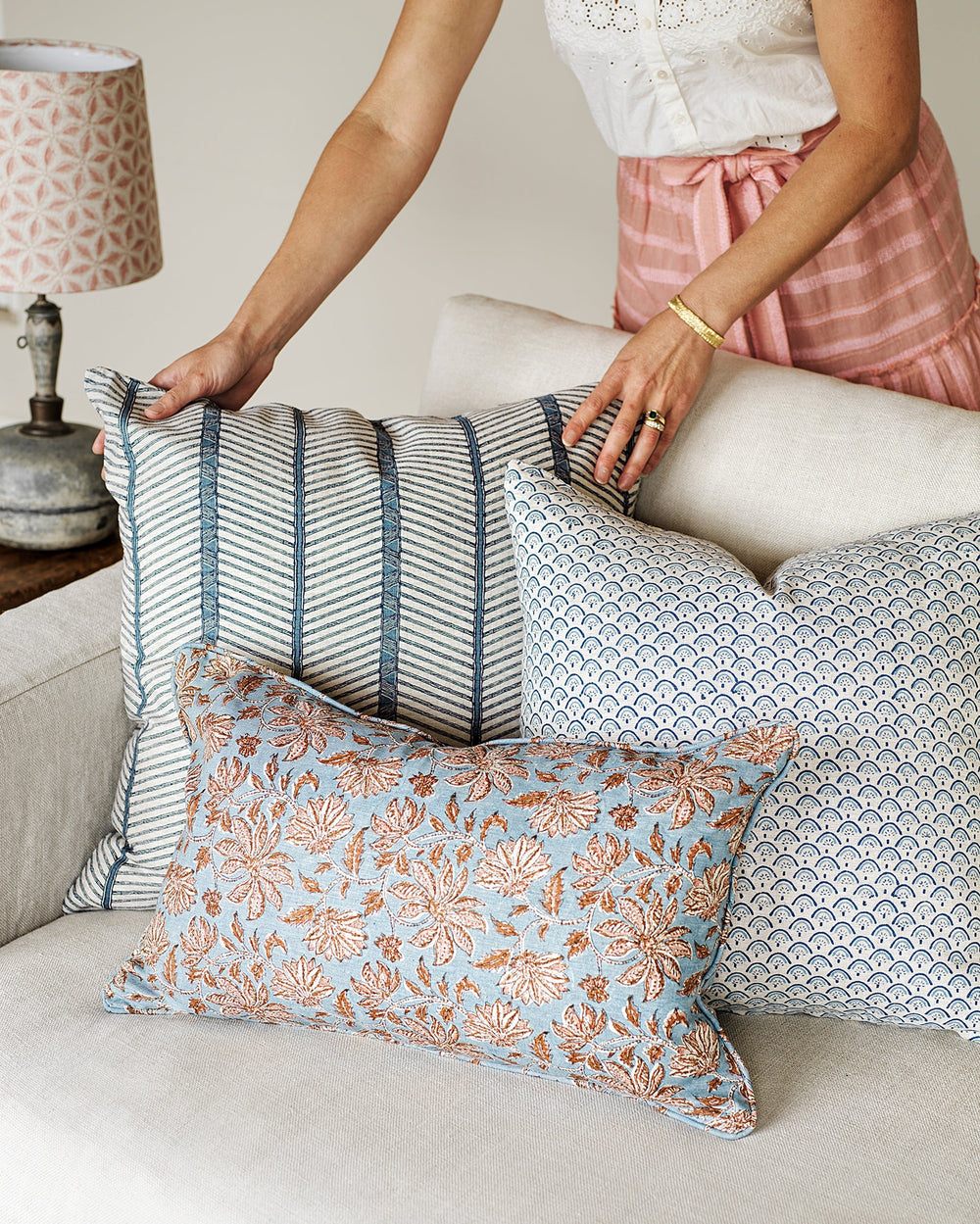 Zanzibar Azure Pillowcase