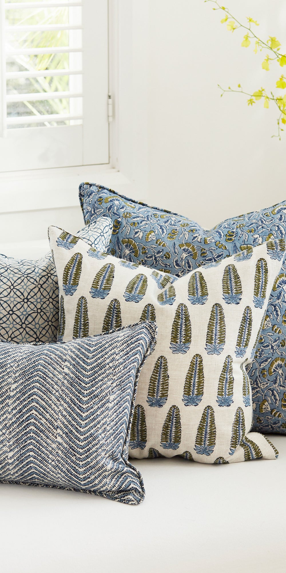 Koshi Azure Pillowcase