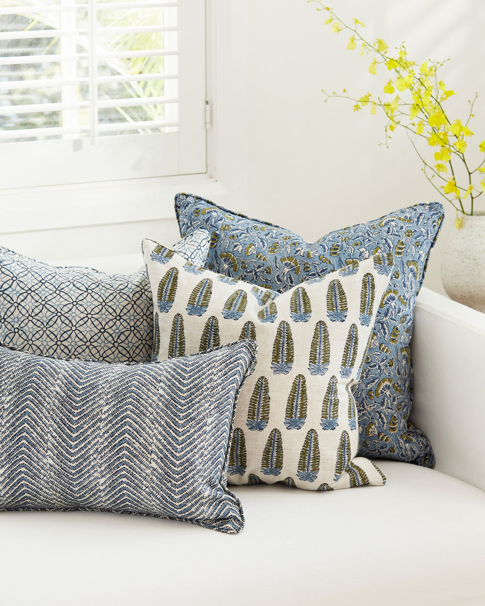 Koshi Azure Pillowcase