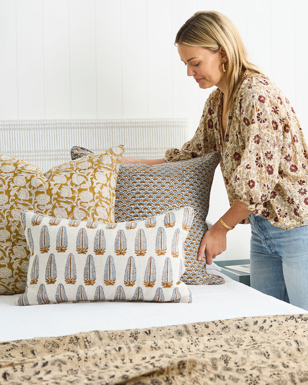 Marbella Saffron Pillowcase