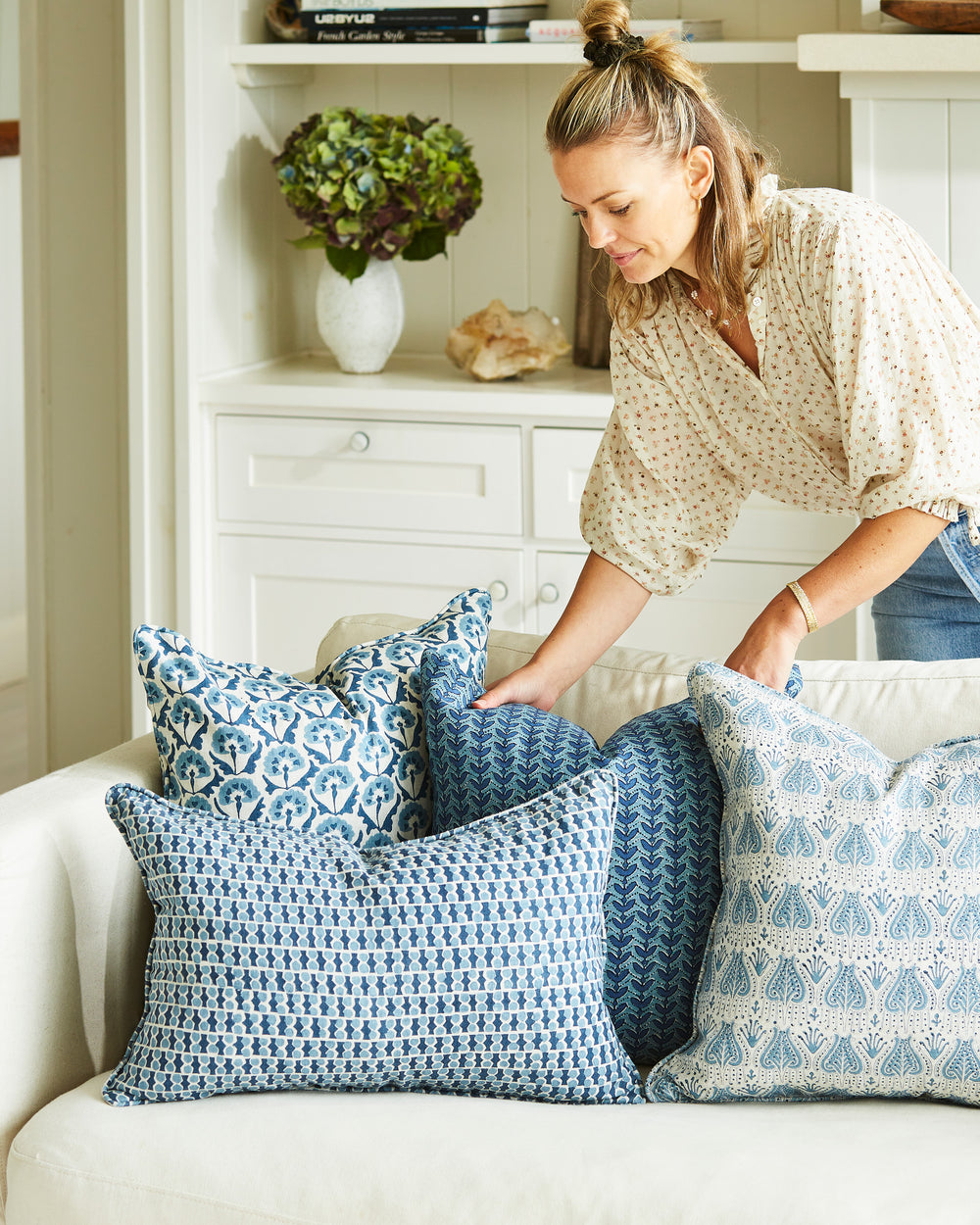 Aswan Azure Pillowcase