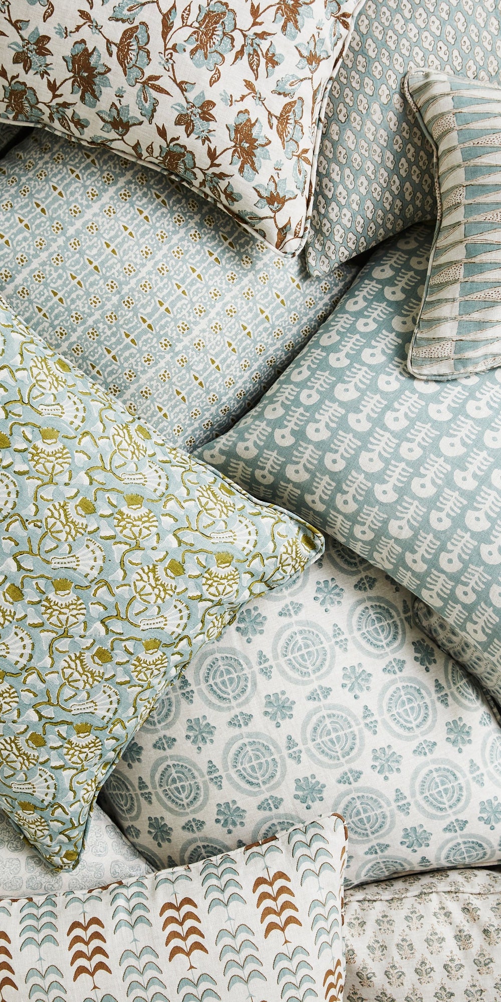 Shanghai Celadon Pillowcase in - Cushions - Walter G Australia