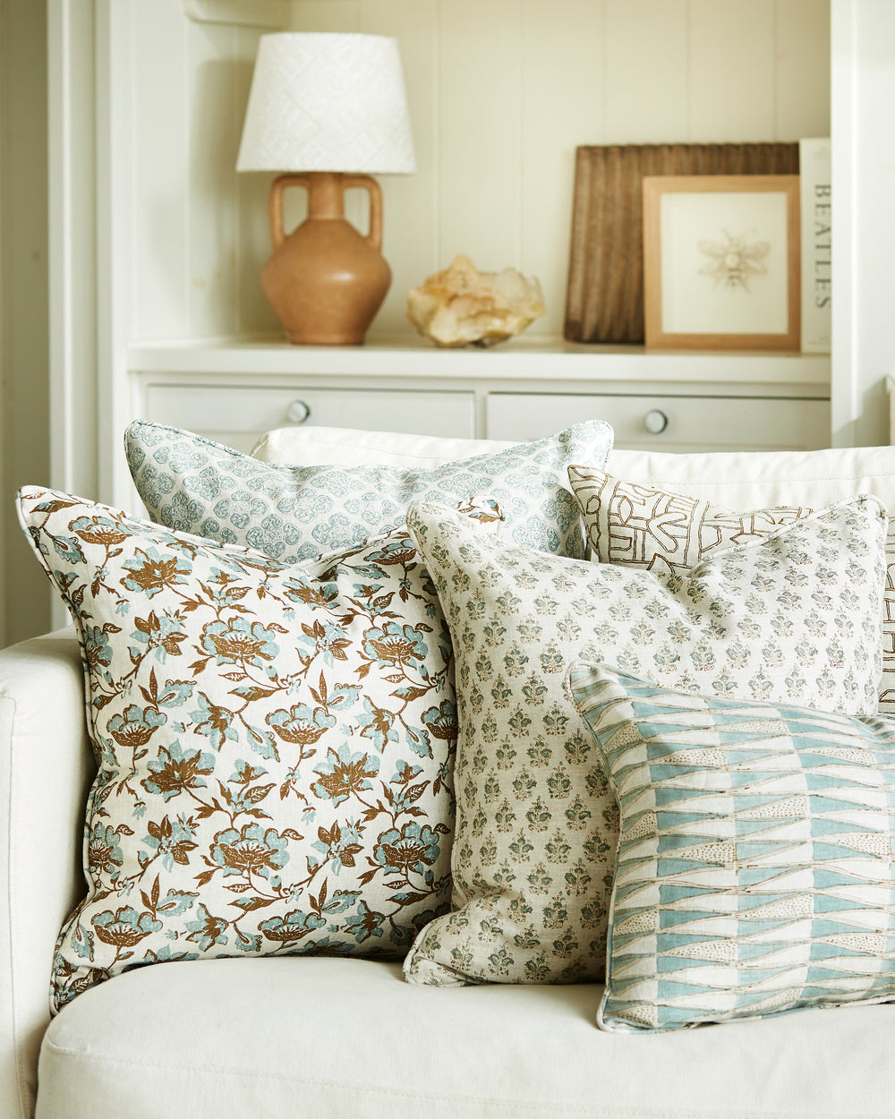 Tangier Oak Celadon Pillowcase