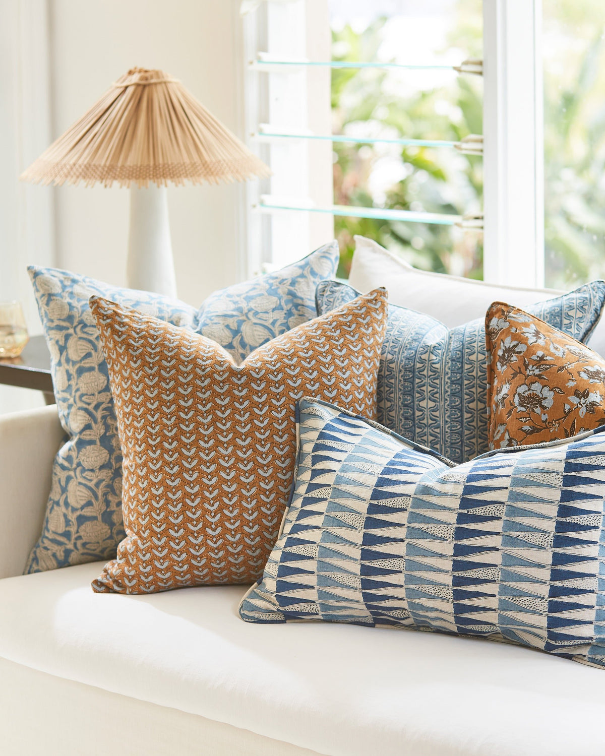 Marbella Azure Pillowcase