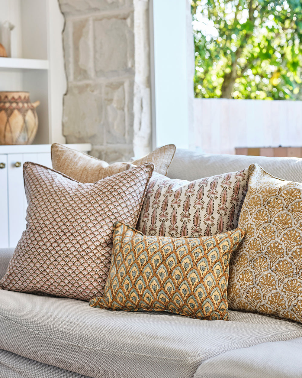 St Tropez Saffron Pillow