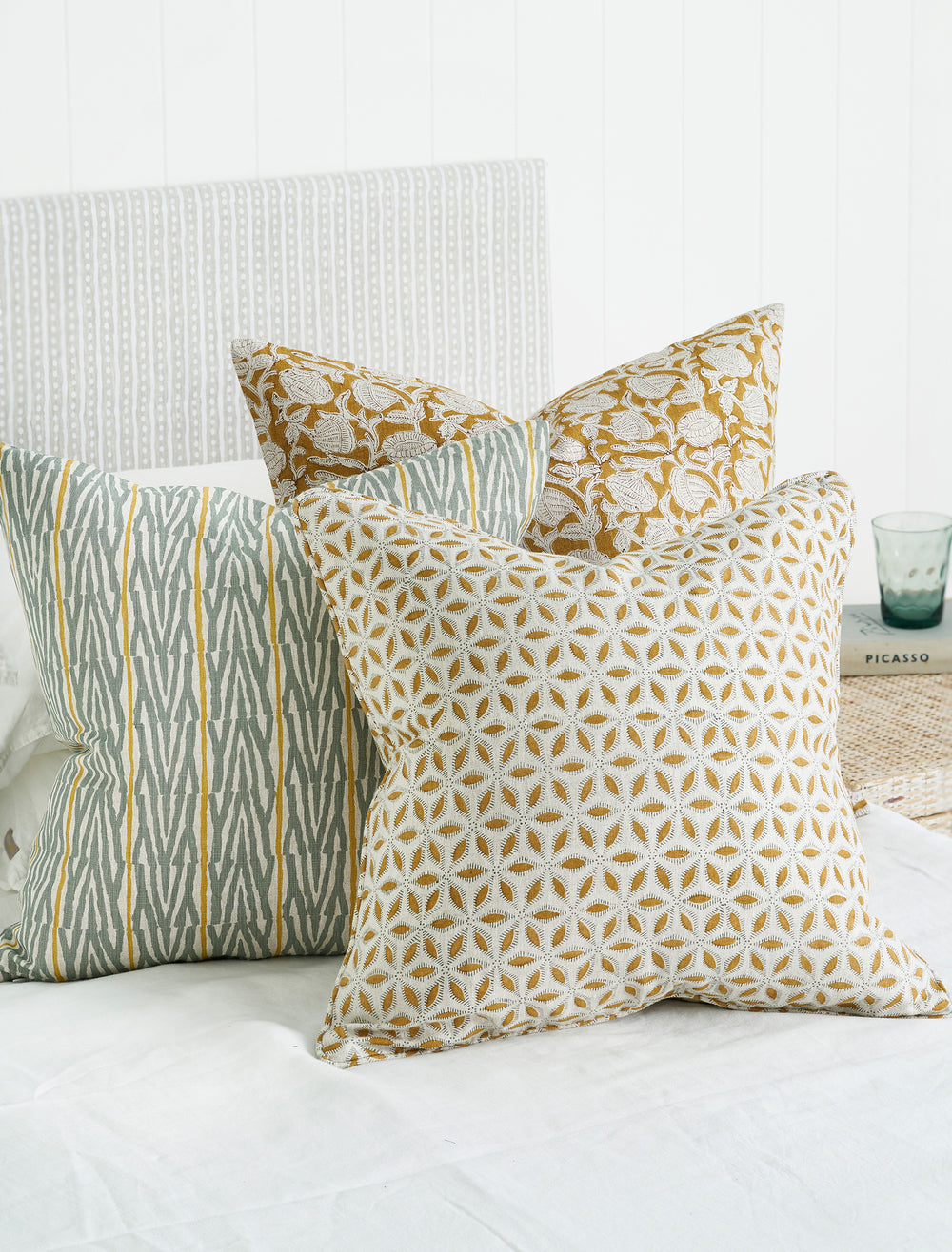Marbella Saffron Pillowcase