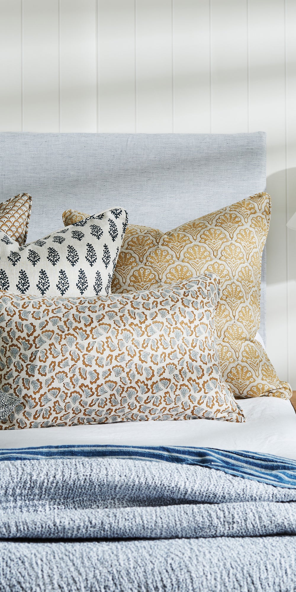 Lucknow Indian Teal Pillowcase in - Cushions - Walter G Australia
