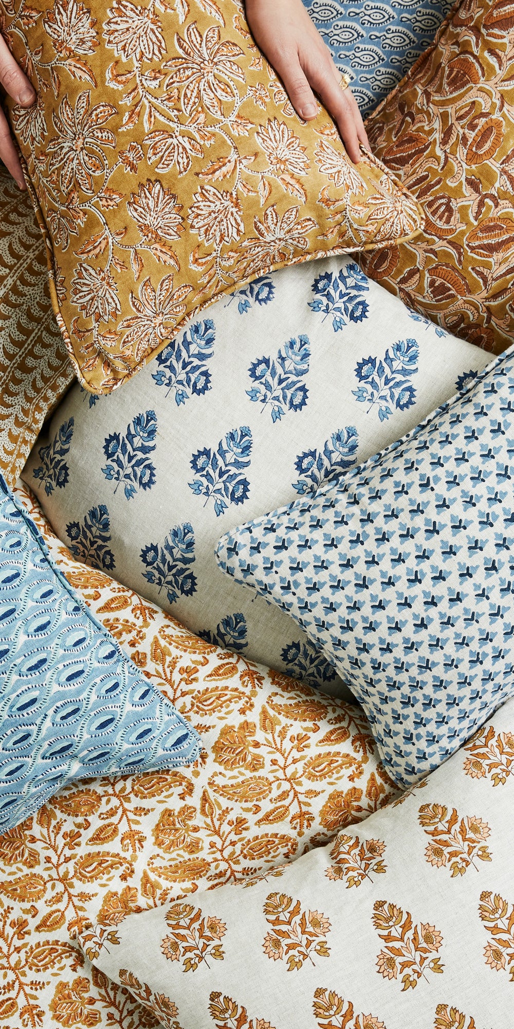 Chintz Spice Pillowcase in - Cushions - Walter G Australia