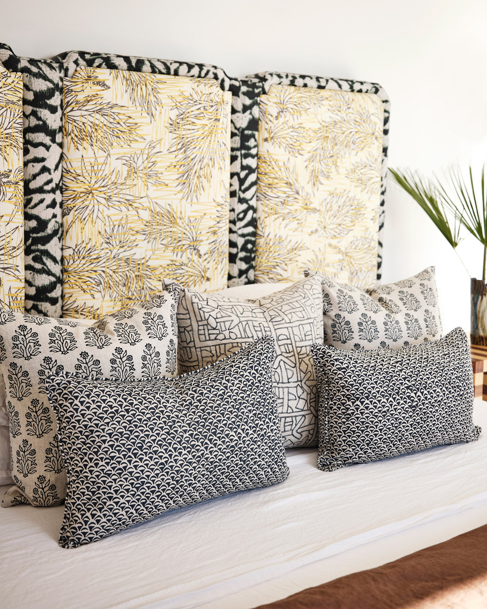 Zaire Indian Teal Pillowcase in - Cushions - Walter G Australia