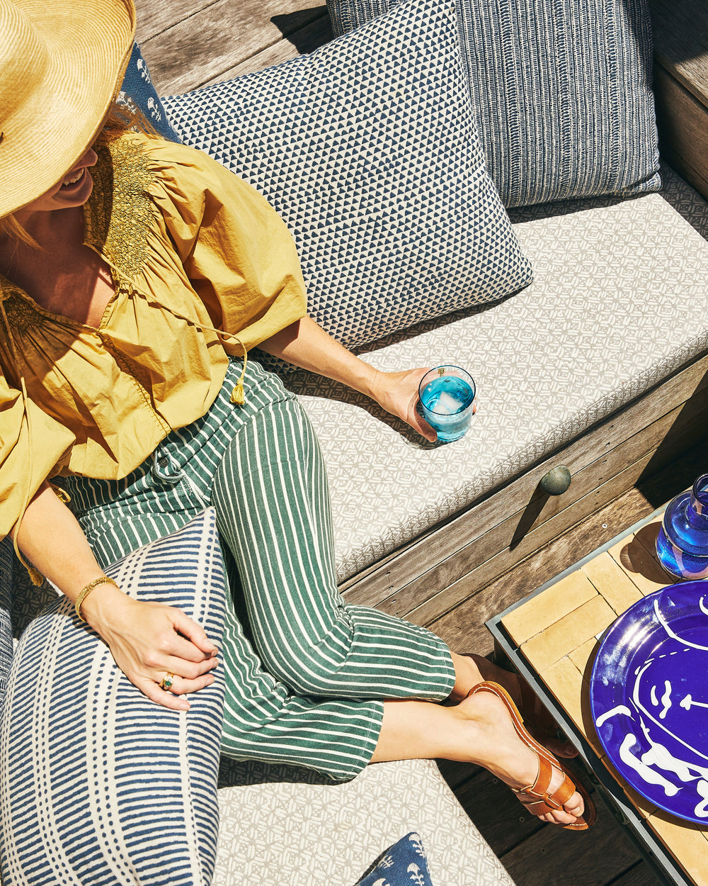 Huts Atlantic Outdoor Pillowcase