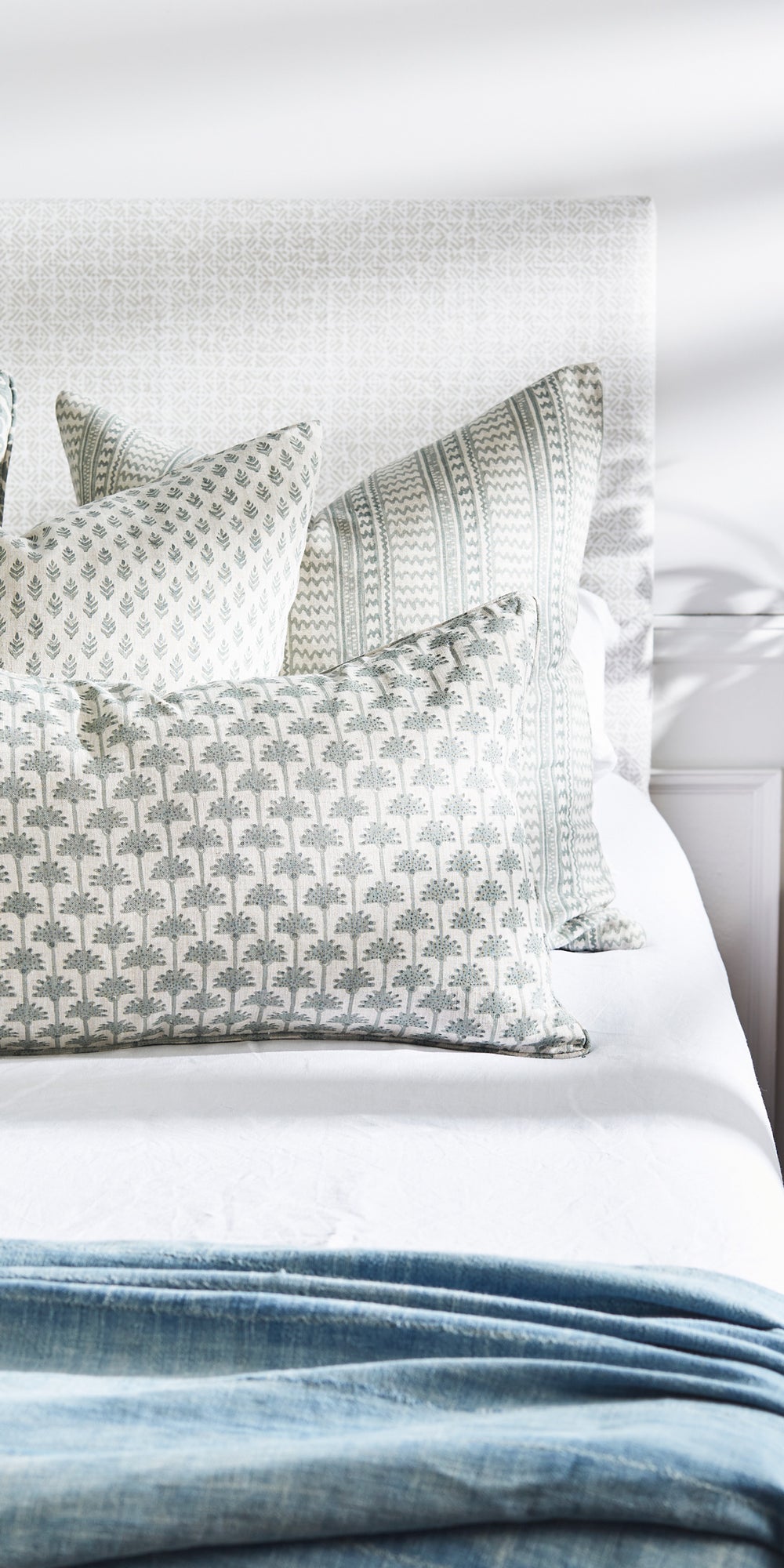 Sula Celadon Pillowcase in - Cushions - Walter G Australia