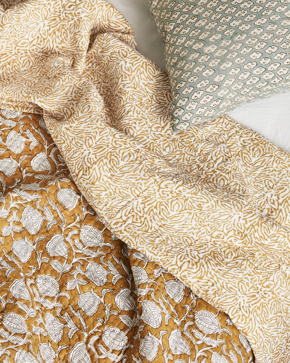 Kumo Oak Celadon Pillowcase in - Cushions - Walter G Australia