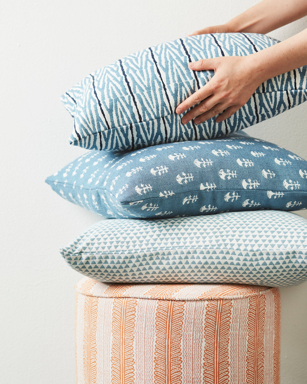 Yukka Sky Blue Outdoor Pillowcase