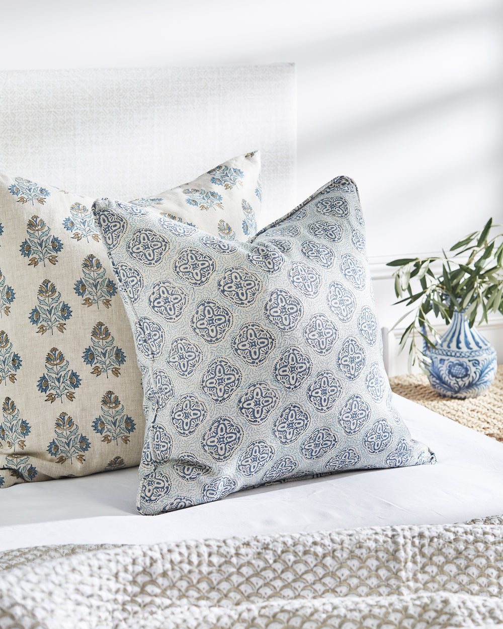 Ankara Fresh Azure Pillowcase