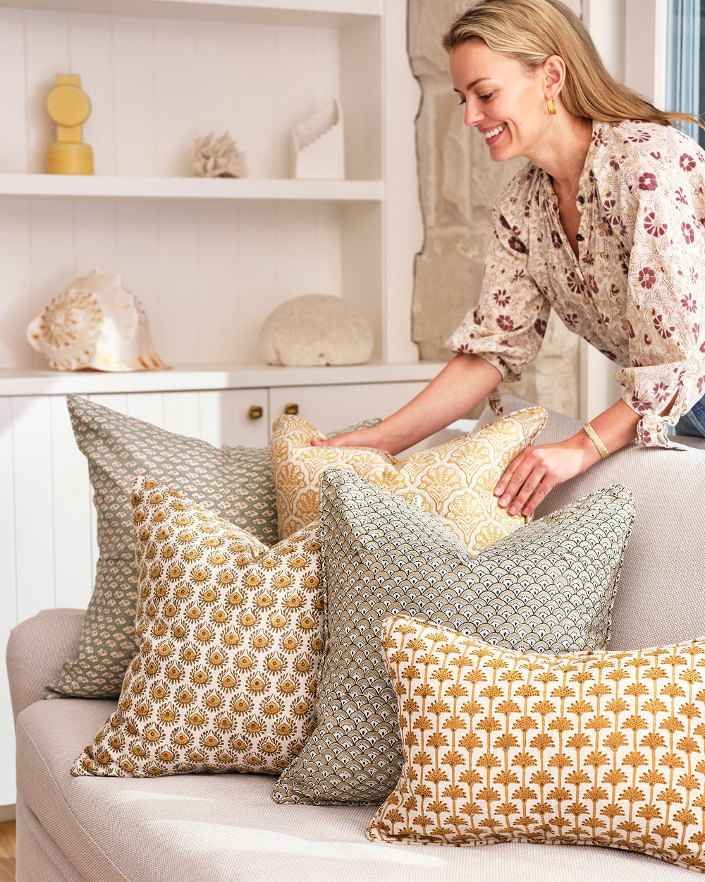St Tropez Saffron Pillowcase