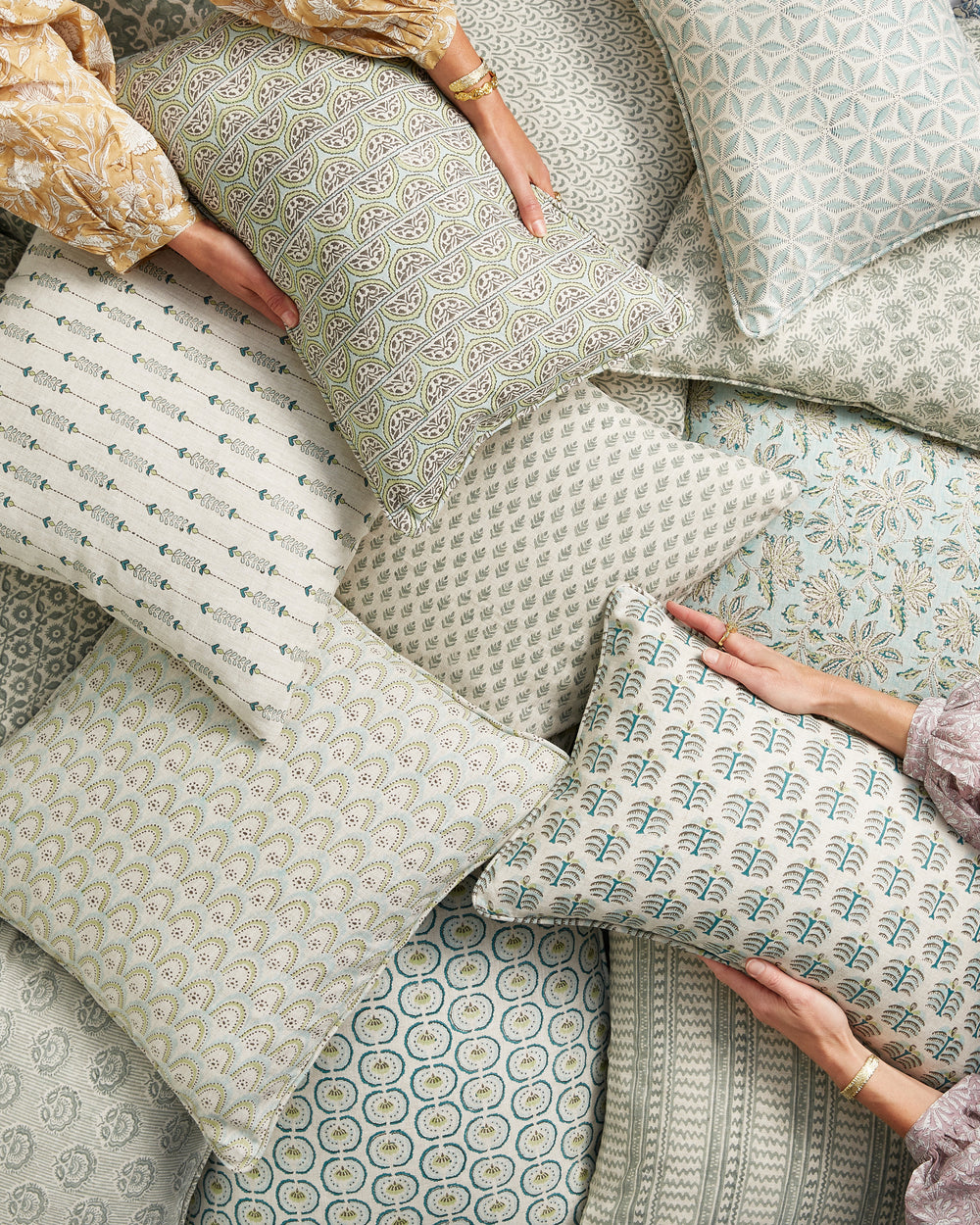 Burano Wasabi Pillowcase
