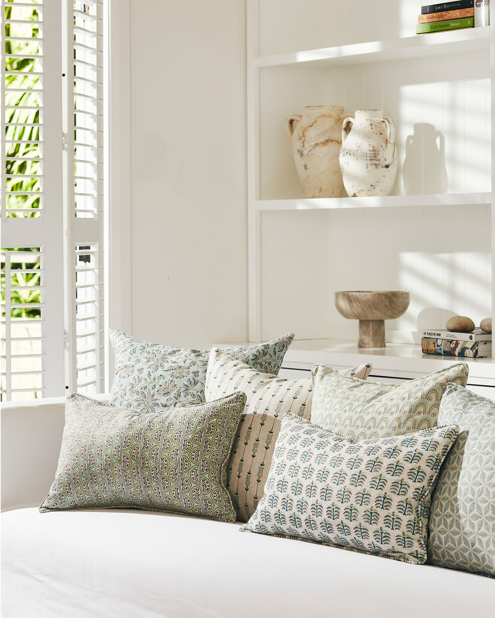 Burano Wasabi Pillowcase