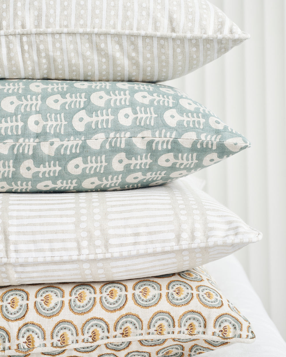 Dash Dot Chalk Pillowcase