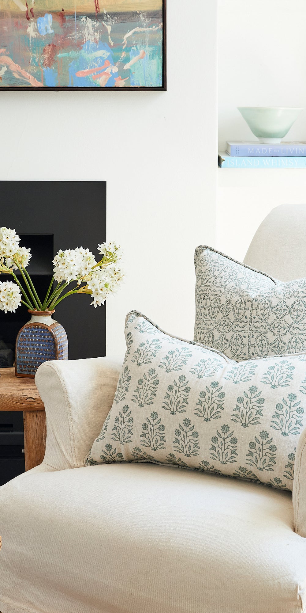 Palermo Celadon Pillowcase in - Cushions - Walter G Australia