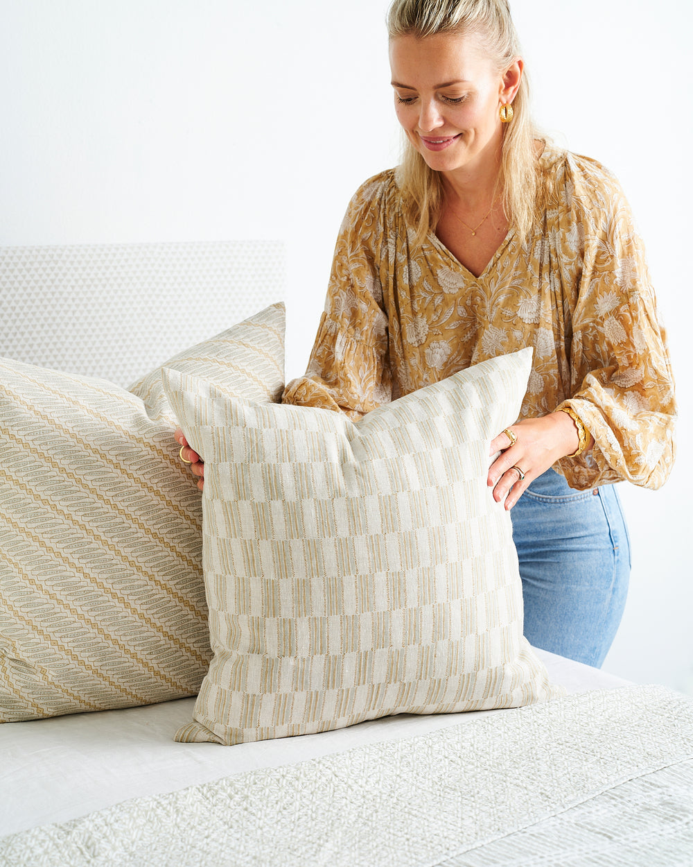 Lagos Elm Pillowcase in - Cushions - Walter G Australia