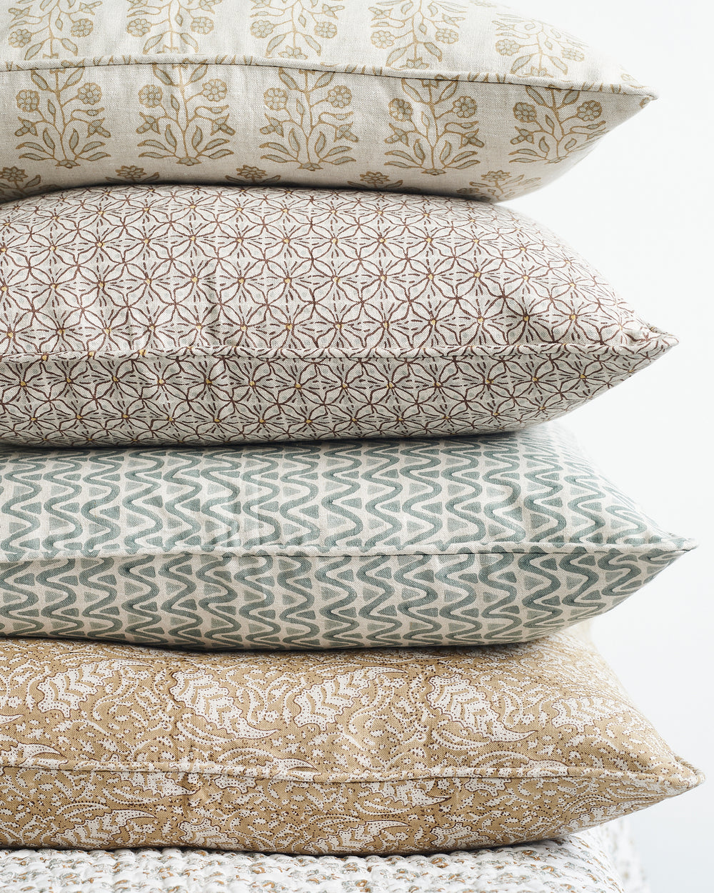 Menorca Celadon Pillowcase