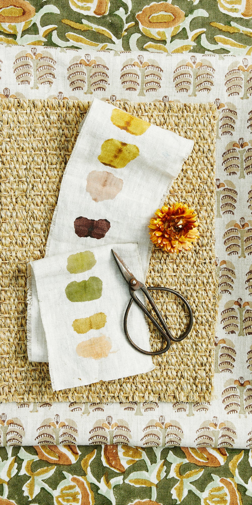 Marbella Eucalypt Linen in - Fabric - Walter G Australia