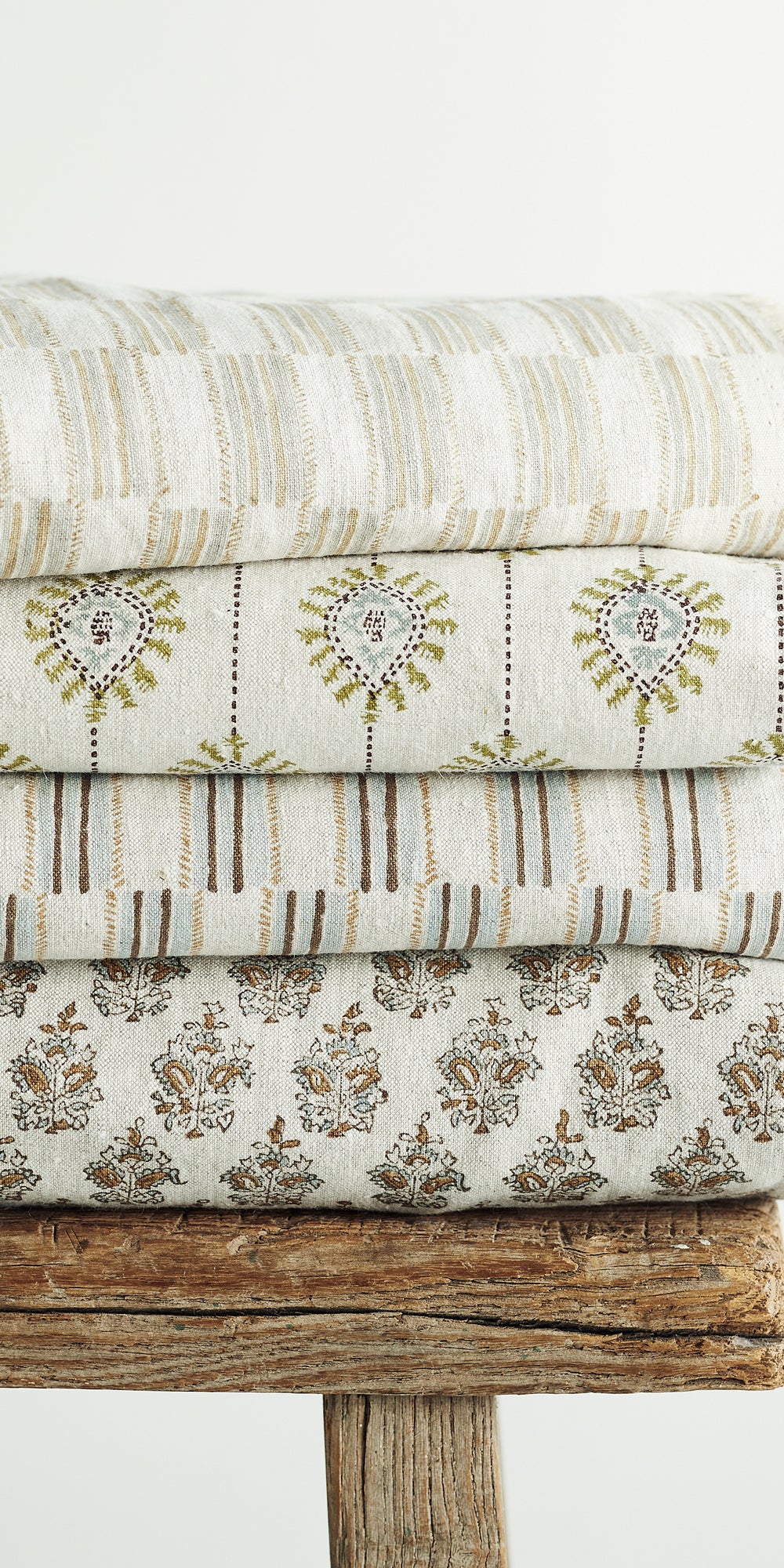 Bombay Moss Linen in - Fabric - Walter G Australia