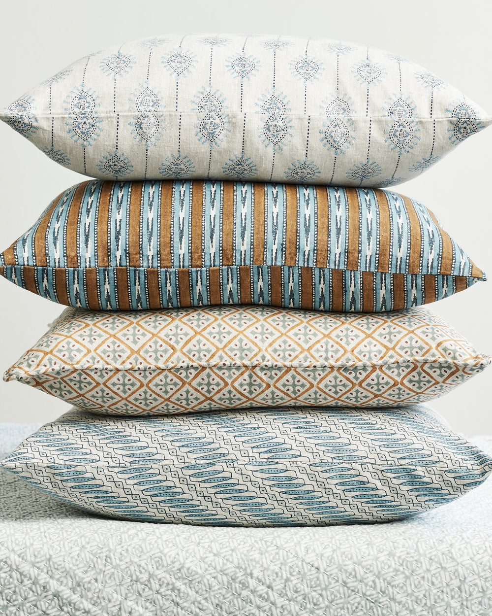 Jakarta Azure Pillowcase in - Cushions - Walter G Australia