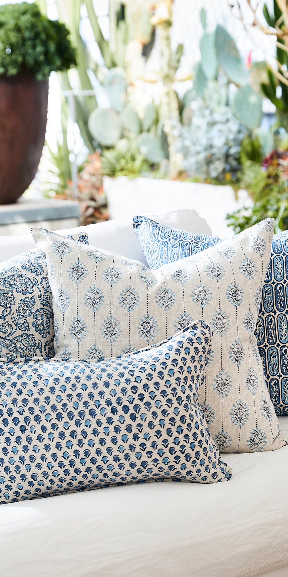 Savoie Riviera Pillowcase in - Cushions - Walter G Australia