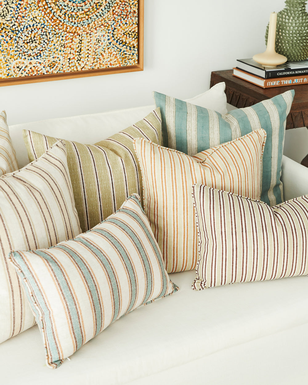 Berber Celadon Moss Pillowcase