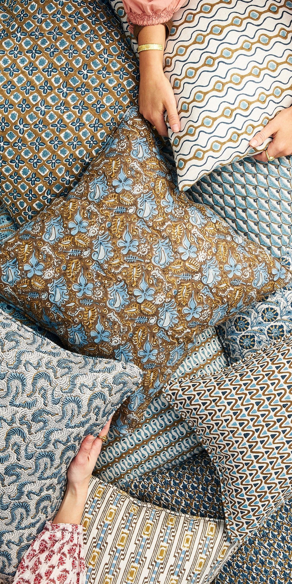 Kyoto Tobacco Pillowcase in - Cushions - Walter G Australia