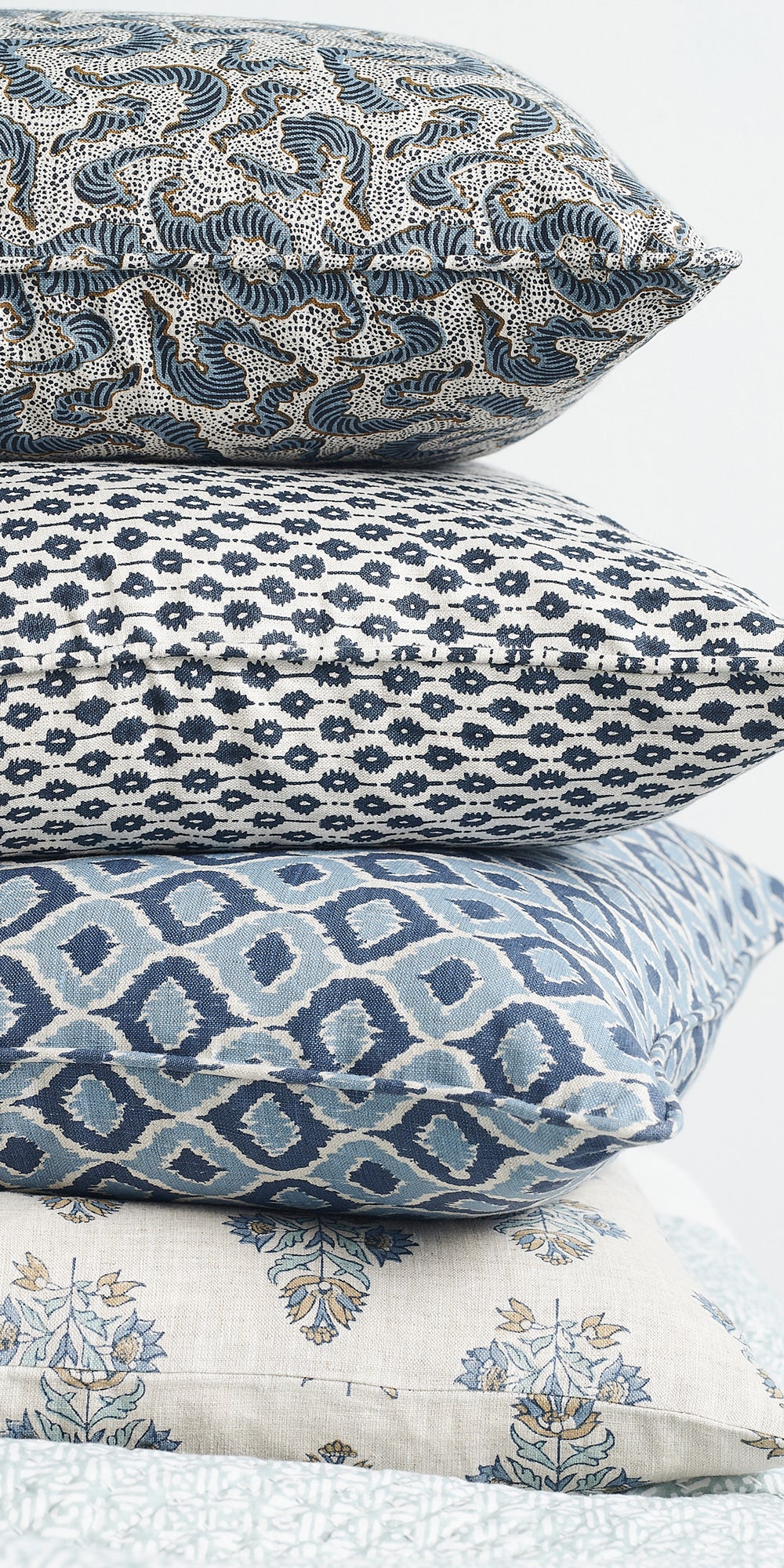 Ankara Fresh Azure Pillowcase in - Cushions - Walter G Australia