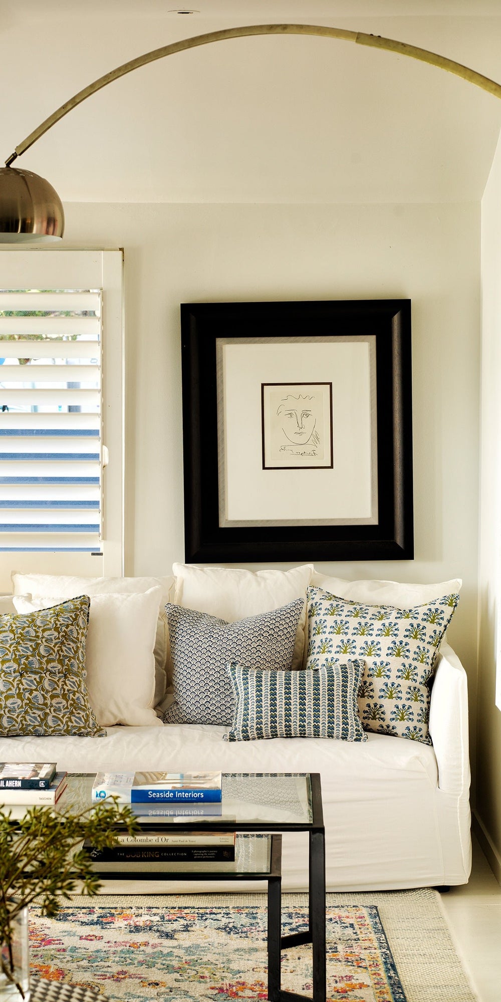 Samode Moss Azure Pillowcase in - Cushions - Walter G Australia