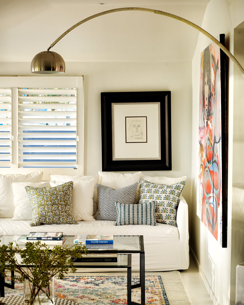 Samode Moss Azure Pillowcase in - Cushions - Walter G Australia