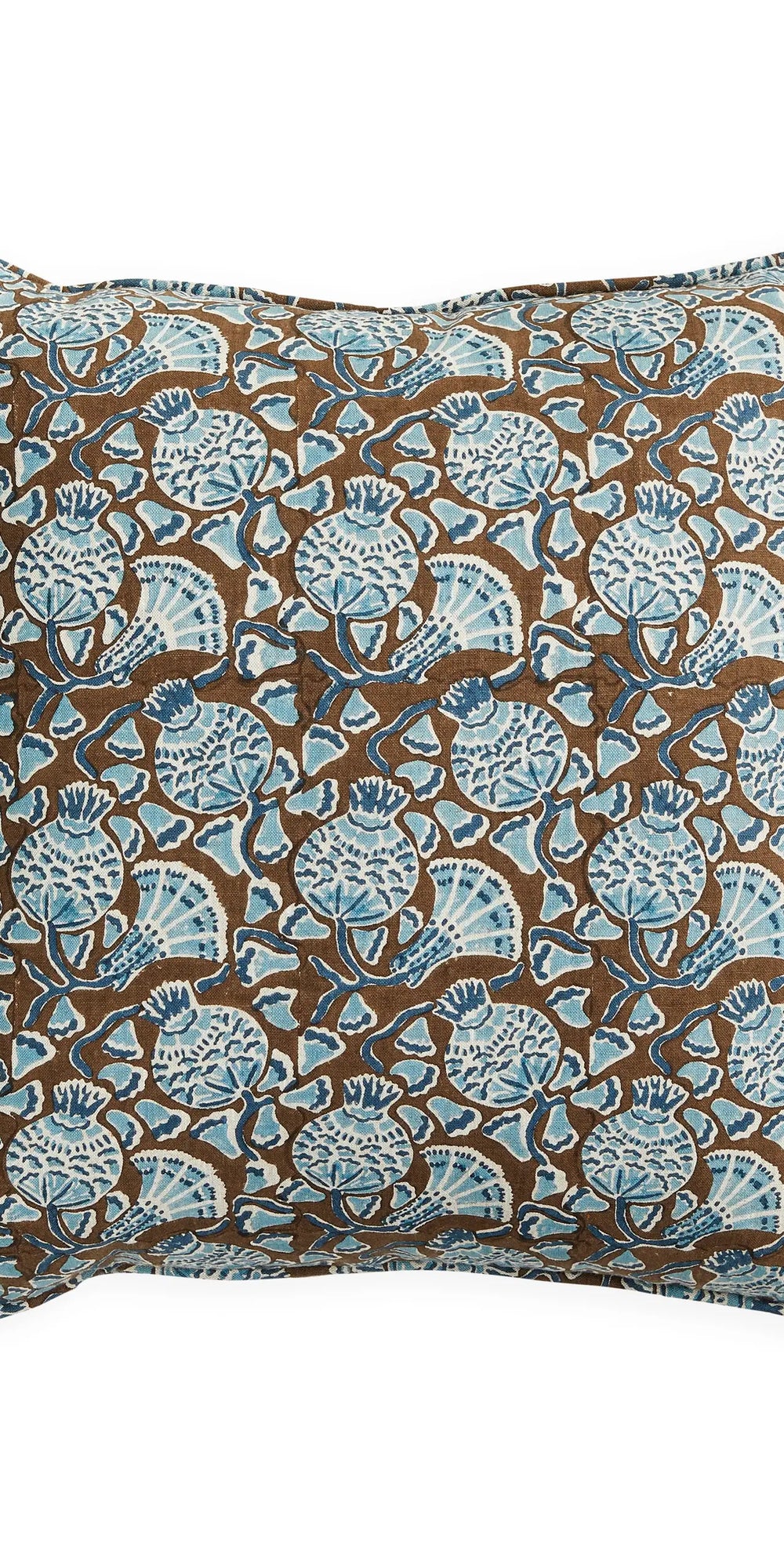 Iznik Cocoa Cushion