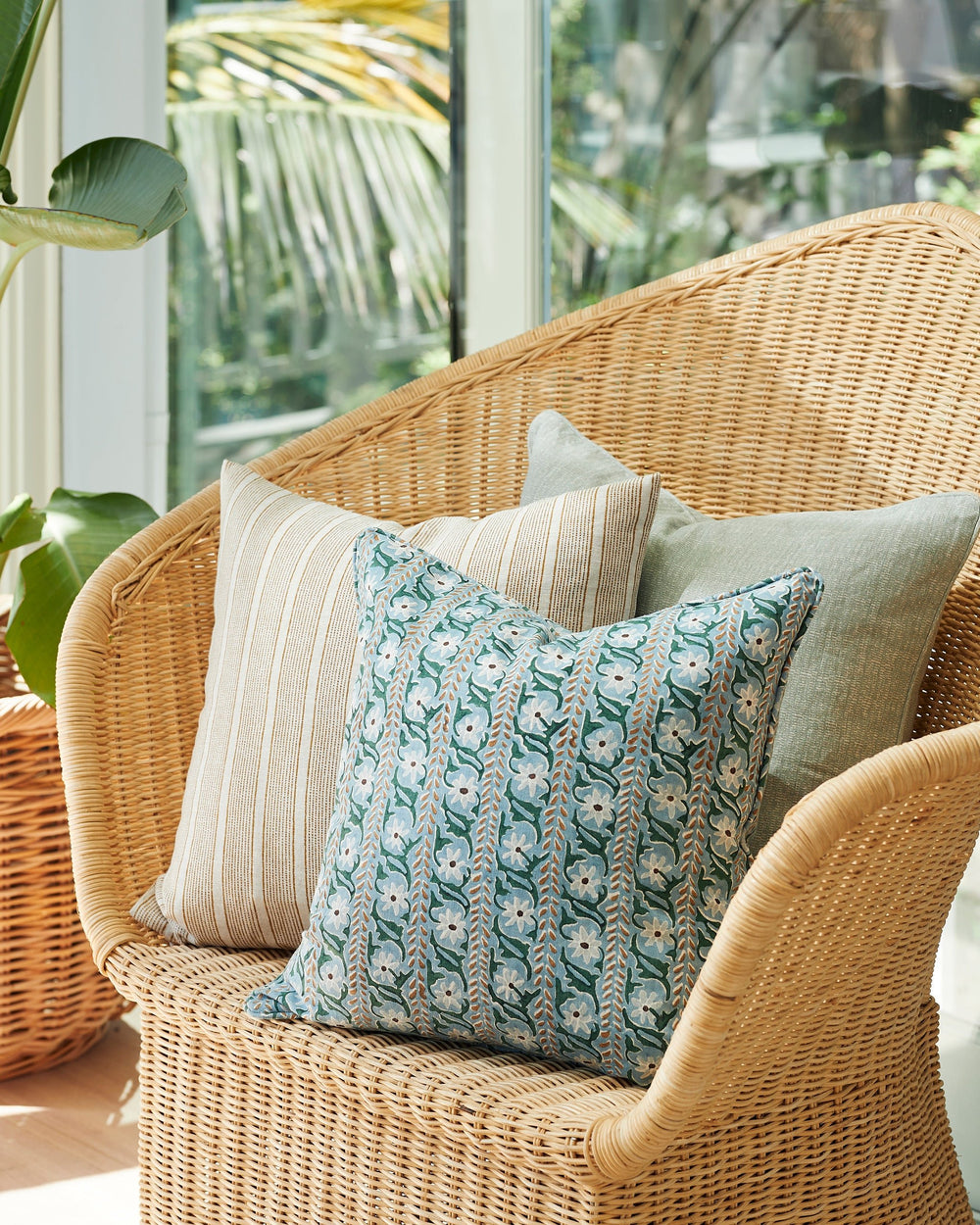 Pollara Saffron Pillowcase in - Cushions - Walter G Australia